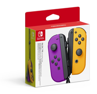 Nintendo Joy-Con Noir, Orange, Violet Bluetooth Manette de jeu Analogique/Numérique Nintendo Switch