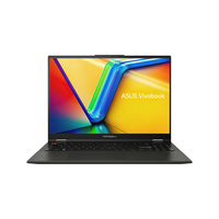 ASUS VivoBook S 16 Flip TN3604YA-MC021W Híbrido (2-en-1) 40.6 cm (16") Pantalla táctil WUXGA AMD Ryzen™ 7 7730U 16 GB DDR4-SDRAM 512 GB SSD Wi-Fi 6E (802.11ax) Windows 11 Home Negro
