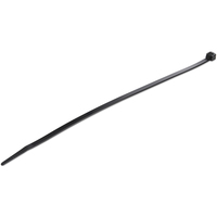 Startech.COM 100 Pack 25CM Black Cable Ties, 2 YR