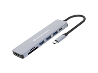 Conceptronic DONN19G 7-in-1 USB 3.2 Gen 1 Dockingstation, HDMI, USB-A - DONN19G