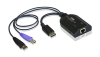 Aten Displayport USB Virtual Media KVM Adapter Cable With Smart Card Reader