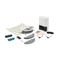 MEDION X21 SW robot aspirateur 0,25 L Sac à poussière Gris, Blanc