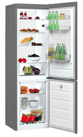 Indesit LI8 S2E S réfrigérateur-congélateur Pose libre 339 L E Argent
