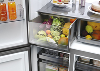 Haier HCR79F19EHMD frigo américain Pose libre 642 L E Acier inoxydable