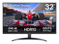 LG 32UR500K-B monitor de computadora 80 cm (31.5") 3840 x 2160 Pixeles 4K Ultra HD LCD Negro