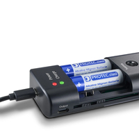 HAMA CARICABATTERIE LI-ION/NIMH UNIVERSALE USB-C