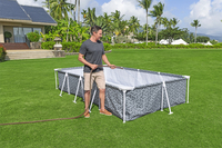 Bestway Steel Pro Piscine hors sol rectangulaire 3,66 m x 2,01 m x 66 cm