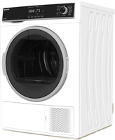 Sharp KD-HHH8S7GW21 sèche-linge Pose libre Charge avant 8 kg A++ Noir, Blanc