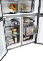 Haier HCR79F19EHMD frigo américain Pose libre 642 L E Acier inoxydable