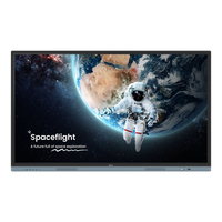 BenQ RM8604 pizarrón interactivo 2.18 m (86") 3840 x 2160 Pixeles Pantalla táctil Negro