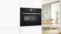 Bosch Serie 8 CMG7761B1 micro-onde Intégré Micro-onde combiné 45 L 900 W Noir