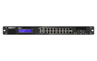 QNAP QGD-1600 Managed Gigabit Ethernet (10/100/1000) 1U Schwarz, Grau - QGD-1600-4G