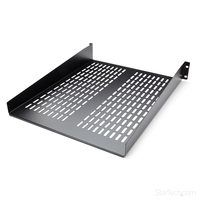 Startech.COM 2U Server Rack Shelf - 22IN Vented Fixed Mount - 50LBS / 23KG LTW
