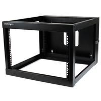 Startech.COM 6U 22IN Depth Hinged Open Frame Wallmount Server Rack LTW