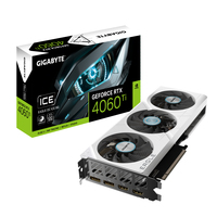 GIGABYTE GeForce RTX 4060 Ti EAGLE OC ICE 8G NVIDIA 8 GB GDDR6 - GV-N406TEAGLEOC ICE-8GD