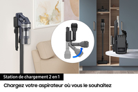Samsung Aspirateur balai Jet 75E Turbo Violet - VS20B75B1R4