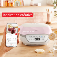 Tefal Cake Factory Infinity KD850110 Appareil intelligent à gâteau + moules + pots à yahourt