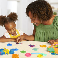 Play-Doh Super Boîte à accessoires Animaux et pâte à modeler