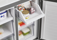 Candy CFQQ5T817EPS frigo américain Autoportante 467 L E Argent