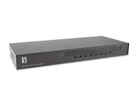 LevelOne 8-Port PS/2-USB VGA KVM Switch - KVM-3208