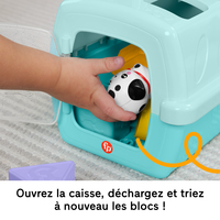 Fisher-Price – Trieur Caisse de Transport d’Animaux
