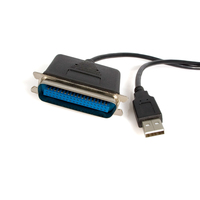 Startech.COM USB TO Parallel Port Adapter FOR Printers - 10 FT 2 YR