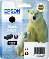 Epson 26XL – Cartuccia nero originale (Orso polare)