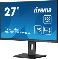 iiyama ProLite écran plat de PC 68,6 cm (27&quot;) 1920 x 1080 pixels Full HD LED Noir