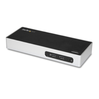 Startech USB 3.0 Docking Station, Dual Monitor Laptop Docking Station with  ...