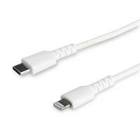 Startech.COM 1M/3FT Durable USB-C TO Lightning Cable MFI Certified, White 2 YR