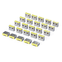 Startech.COM USB-A Port Blocker Plugs FOR USB-A-Port-Blocker, 25-Pack, 2 YR