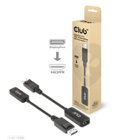 CLUB3D DisplayPort™1.4 auf HDMI™ 4K120Hz/8K60Hz HDR-Aktiv-Adapter - CAC-1088