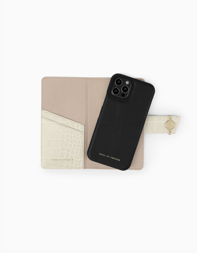 iDeal of Sweden Cora Phone Wallet iPhone 12PM/13PM Beige Croco – image 5
