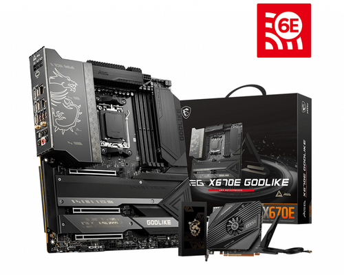 MSI MEG X670E GODLIKE материнская плата AMD X670 Socket AM5 Расширенный ATX