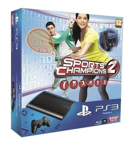 Sony Interactive Entertainment 12GB, PlayStation 3 + Sports Champions 2: Move Bundle