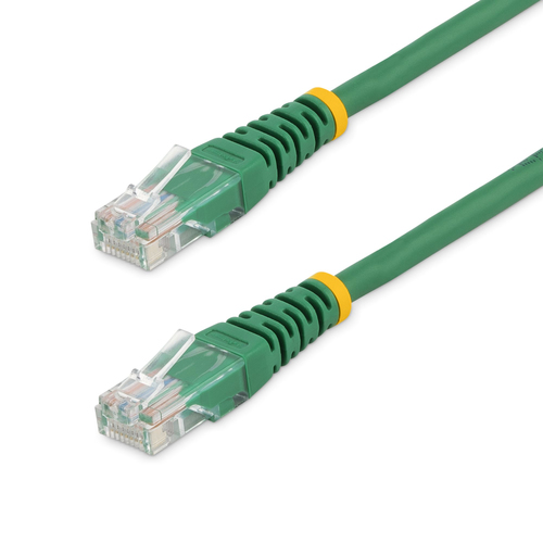 1FT GREEN MOLDED CAT5E UTP PATCH CABLE