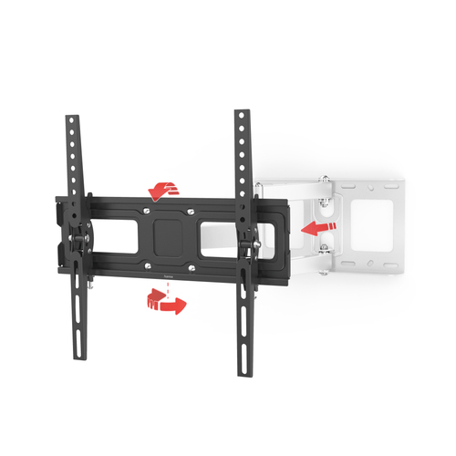 Hama 00118083 крепление для телевизора 165,1 cm (65") Черный, Белый