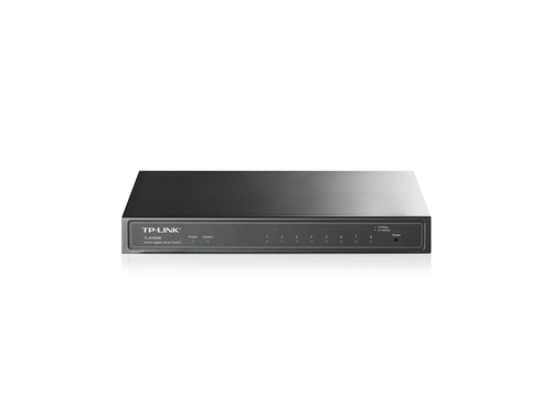 TP-Link JetStream TL-SG2008 сетевой коммутатор Управляемый L2/L2+ Gigabit Ethernet (10/100/1000) Черный