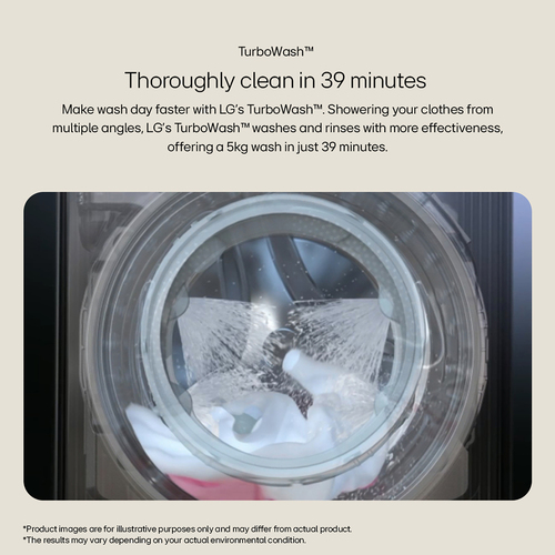 LG F4A510GBLN1 washing machine Front-load – image 5