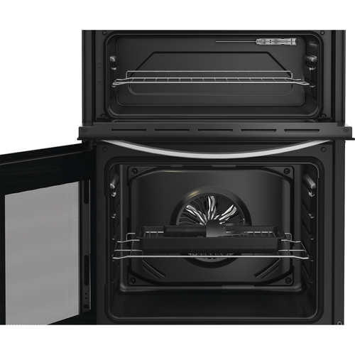 Indesit IDE6VMB 60cm Wide Single Oven Electric Cooker with Ceramic Hob - Black - A Rated, Black - image 7