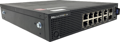 Dell N-Series N1108EP-ON Managed L2 Gigabit Ethernet (10/100/1000) Power over Ethernet (PoE) 1U Black – image 1