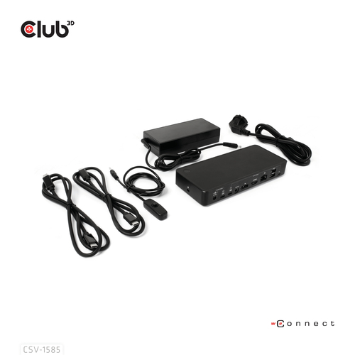 Club 3D DisplayPort/HDMI Dock 4K60Hz dockingstation, afbeelding 7