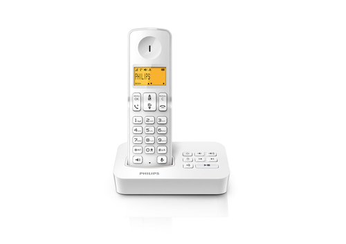 Philips B1851W/FR telephone DECT telephone Caller ID White – image 2