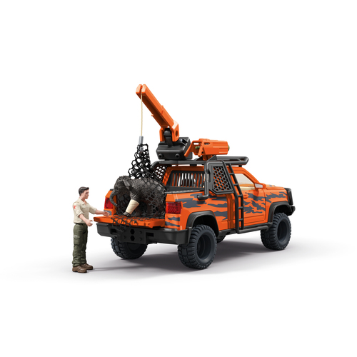 Schleich Farm World - Avontuurlijk voertuig in de jungle speelfiguur, afbeelding 3