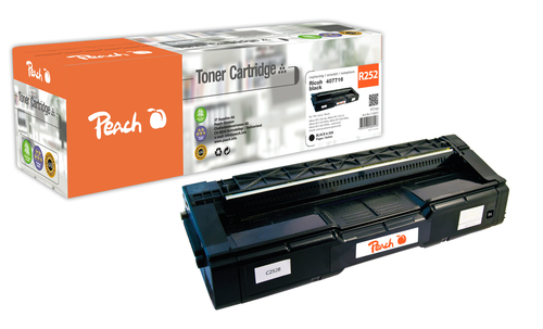 Peach PT743 toner cartridge 1 pc(s) Compatible Black