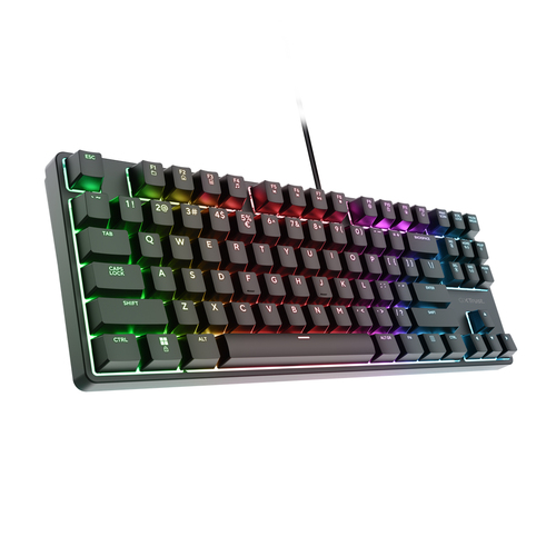 Trust GXT 864 Cada Compact mechanisch TKL-gamingtoetsenbord gaming toetsenbord, afbeelding 3