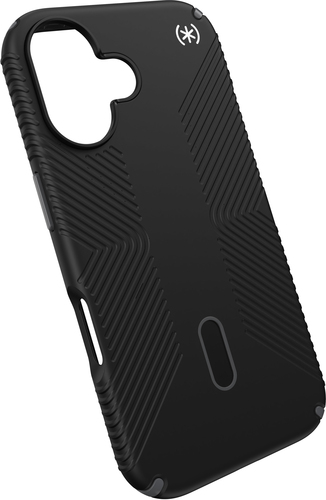 Speck Presidio2 Grip + ClickLock Apple iPhone 16 Black - with Microban