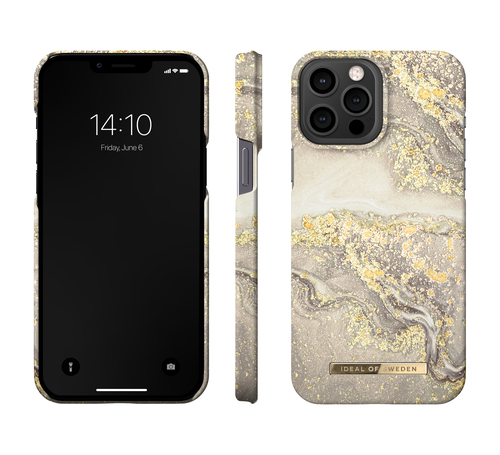 iDeal of Sweden Printed Case iPhone 12PM/13PM Sparkle Greige – image 3