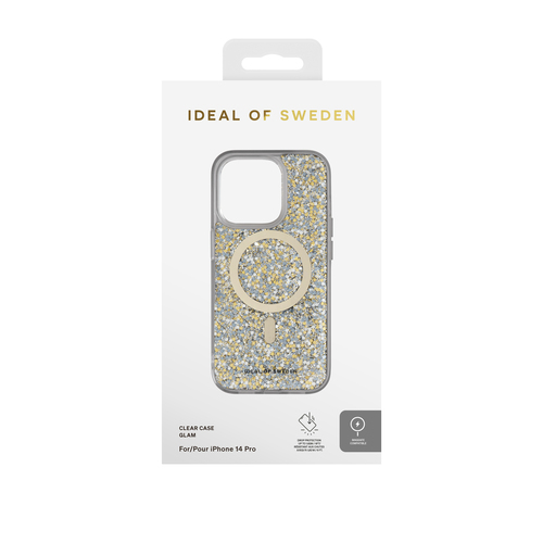 iDeal of Sweden Clear Case MagSafe iPhone 14PR Glam