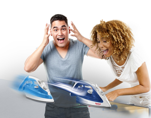 Tefal EasyGliss FV3960 iron Steam iron Durilium soleplate – image 7